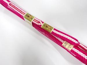 未使用品　正絹　手組帯締め